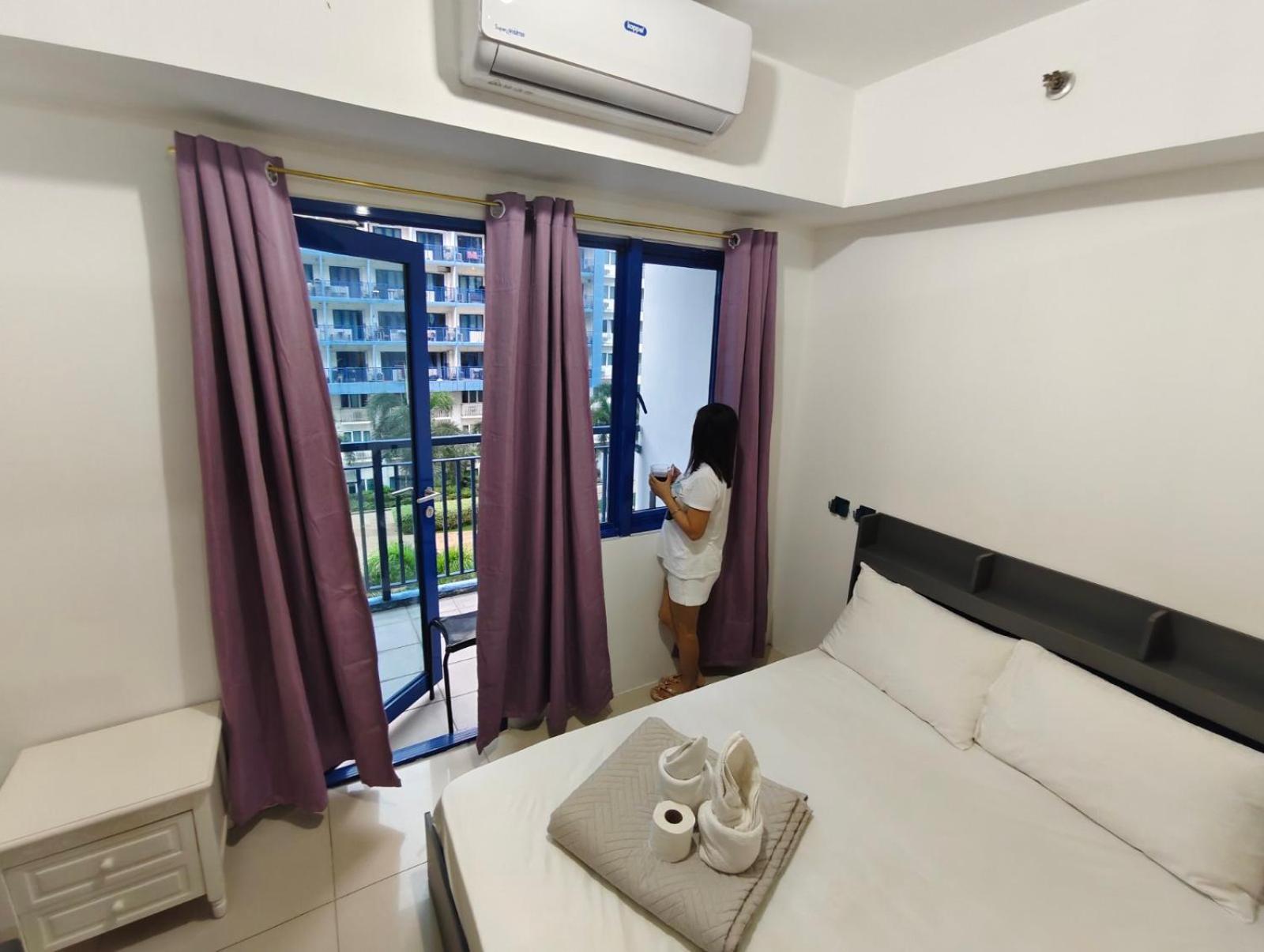 Bliss Staycation At Sea Residences By John Manila Exterior foto